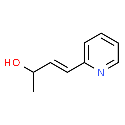 3-Buten-2-ol,4-(2-pyridinyl)-,(E)-(9CI) structure