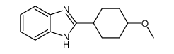 2-(4-methoxycyclohexyl)-1H-benzoimidazole Structure