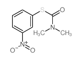 N,N-dimethyl-1-(3-nitrophenyl)sulfanyl-formamide Structure
