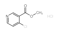 Methyl 4-chloronicotinate hydrochloride Structure