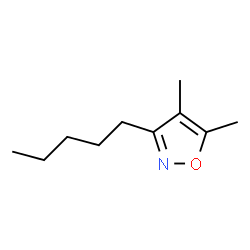 Isoxazole, 4,5-dimethyl-3-pentyl- (9CI)结构式