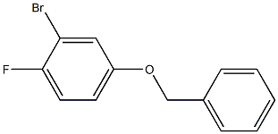 4-(benzyloxy)-2-bromo-1-fluorobenzene Structure