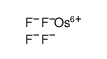 osmium hexafluoride Structure