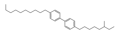 1-decyl-4-[4-(6-methyloctyl)phenyl]benzene Structure