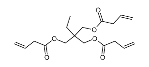 2,2-bis(but-3-enoyloxymethyl)butyl but-3-enoate结构式
