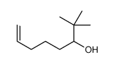 2,2-dimethyloct-7-en-3-ol Structure