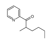 2-methyl-1-pyridin-2-ylhexan-1-one Structure