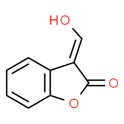 2(3H)-Benzofuranone,3-(hydroxymethylene)-,(E)- (9CI) Structure