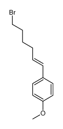 1-(6-bromohex-1-enyl)-4-methoxybenzene结构式
