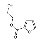 2-hydroxyethyl furan-2-carboxylate结构式