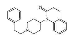 1-[1-(2-phenylethyl)piperidin-4-yl]-3,4-dihydroquinolin-2-one Structure