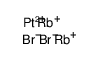platinum(2+),rubidium(1+),tetrabromide结构式