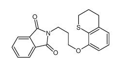 2-(3-thiochroman-8-yloxypropyl)isoindole-1,3-dione Structure