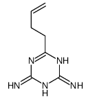 6-but-3-enyl-1,3,5-triazine-2,4-diamine结构式