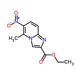 5-Methyl-6-nitro-imidazo[1,2-a]pyridine-2-carboxylic acid ethyl ester picture