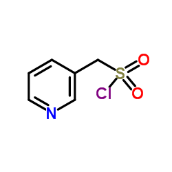 3-Pyridinylmethanesulfonyl chloride structure