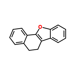 5,6-Dihydrobenzo[b]naphtho[2,1-d]furan结构式