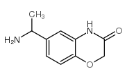 6-(1-aminoethyl)-2h-1,4-benzoxazin-3(4h)-one结构式