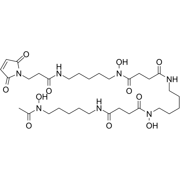 Mal-Deferoxamine Structure