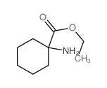 Cyclohexanecarboxylicacid, 1-amino-, ethyl ester structure