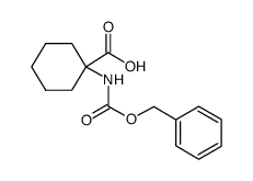 1-(Cbz-amino)cyclohexanecarboxylic Acid Structure