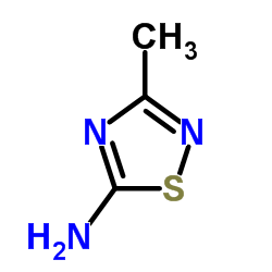 5-氨基-3-甲基-1,2,4-噻二唑结构式
