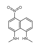 N1,N8-dimethyl-4-nitronaphthalene-1,8-diamine结构式