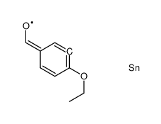 4-ethoxy-3-trimethylstannylbenzaldehyde结构式