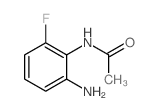 N-(2-氨基-6-氟苯基)乙酰胺结构式