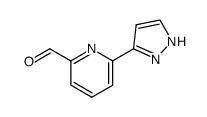 6-(1H-pyrazol-3-yl)pyridine-2-carboxaldehyde Structure