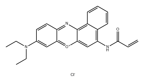 尼罗蓝丙烯酰胺结构式