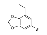 6-Bromo-4-ethyl-1,3-benzodioxole Structure