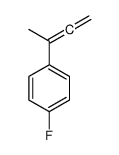 Benzene, 1-fluoro-4-(1-methyl-1,2-propadienyl)- (9CI) Structure
