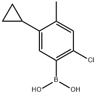 2-Chloro-4-methyl-5-cyclopropylphenylboronic acid picture