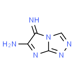 5H-Imidazo[2,1-c]-1,2,4-triazol-6-amine,5-imino-(9CI) Structure