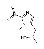 α,1-Dimethyl-2-nitro-1H-imidazole-5-ethanol structure