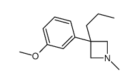 3-(m-Methoxyphenyl)-1-methyl-3-propylazetidine picture