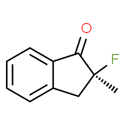 1H-Inden-1-one,2-fluoro-2,3-dihydro-2-methyl-,(2S)-(9CI)结构式