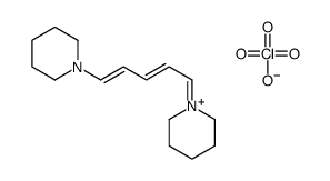 1-(5-piperidin-1-ium-1-ylidenepenta-1,3-dienyl)piperidine,perchlorate结构式