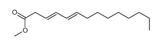 methyl tetradeca-3,5-dienoate结构式