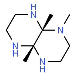 Pyrazino[2,3-b]pyrazine, decahydro-1,4a,8a-trimethyl-, (4aR,8aS)-rel- (9CI) Structure