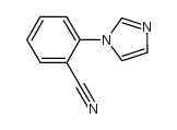 2-(1H-咪唑-1-基)苯甲腈结构式