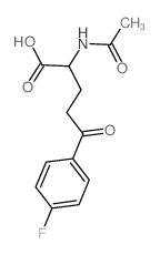 Benzenepentanoic acid, a-(acetylamino)-4-fluoro-d-oxo- picture