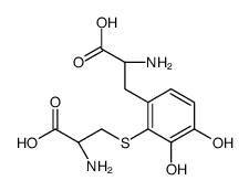 2-S-cysteinyldopa structure