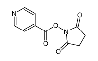 (2,5-dioxopyrrolidin-1-yl) pyridine-4-carboxylate Structure