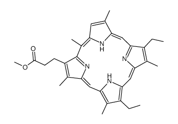 phylloporphyrin-methyl ester Structure