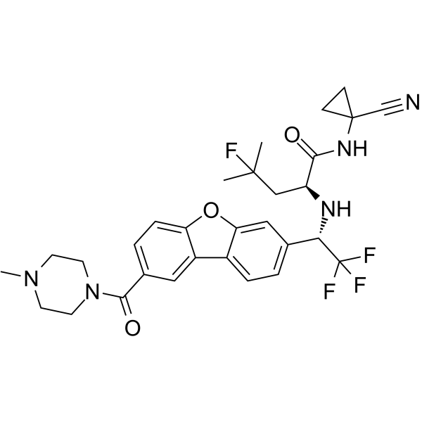 Cathepsin K inhibitor 2结构式