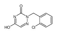 2-[(2-chlorophenyl)methyl]-1,2,4-triazine-3,5-dione Structure