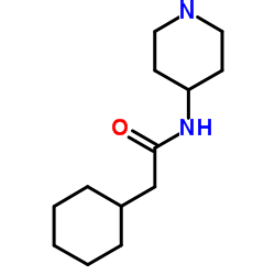 2-cyclohexyl-N-(piperidin-4-yl)acetamide picture