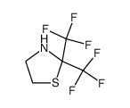 2,2-bis-trifluoromethyl-thiazolidine结构式